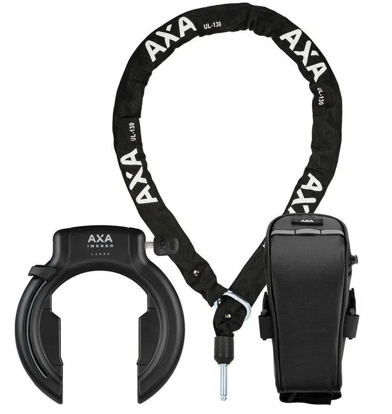 AXA Rahmenschloss Set Imenso L NAZ inkl. Kette