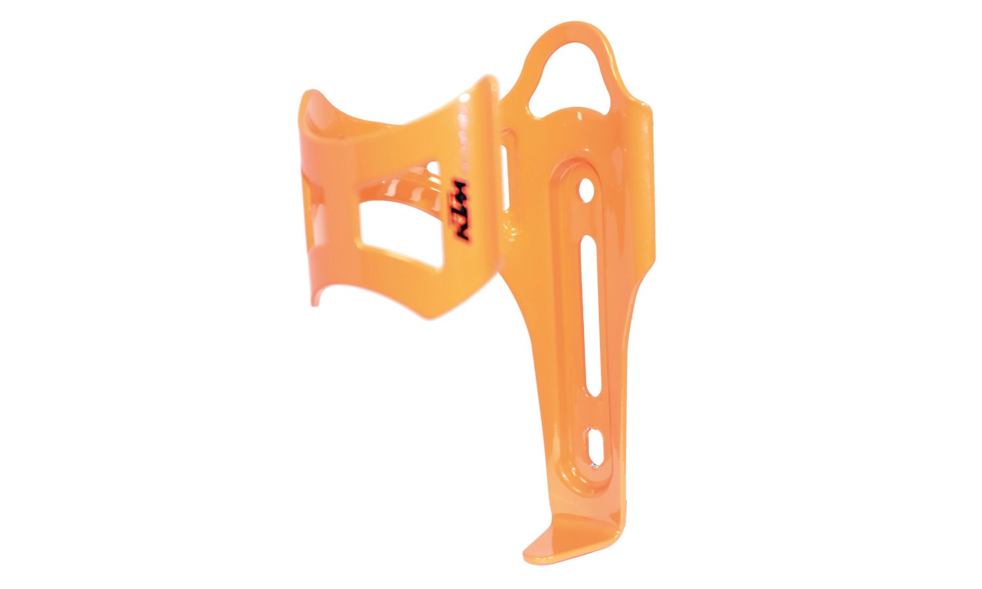KTM Trinkflaschenhalter Seite orange Glanz Alu 36g