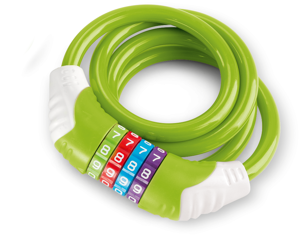 Puky Kinder-Fahrradschloss kiwi