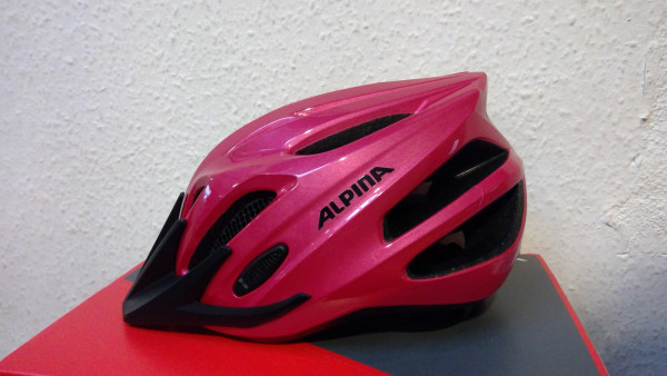 ALPINA FB JR. 2,0 Fahrradhelm pink gloss GR. 50-55